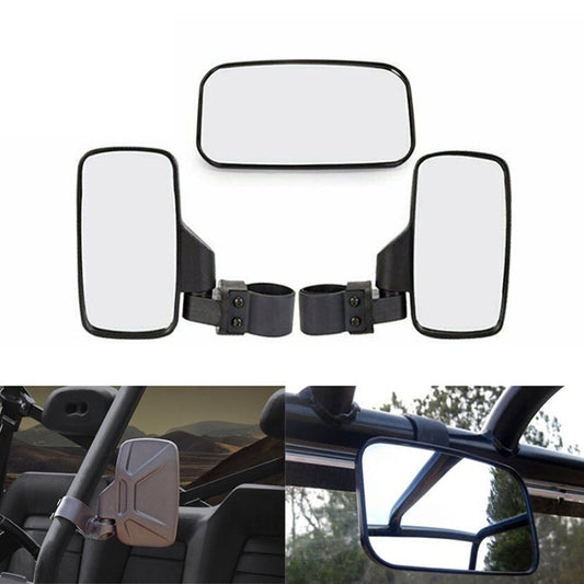 Universal For All-terrain Vehicles Central Rearview Mirror Side Mirror Combination Set For UTV / ATV