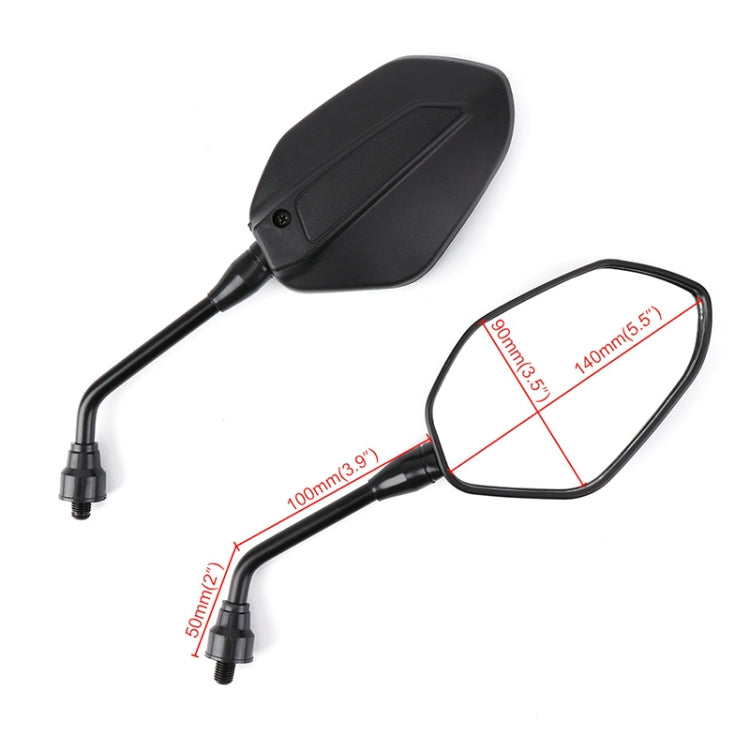 ZF001-125B Pair Rearview Mirror Reflective Mirror for Four-wheeler ATV ÎҵÄÉ̵ê