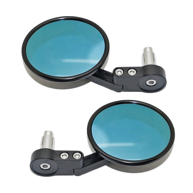 SF-158 Motorcycle Round Blue Glass Adjustable Rearview Mirror Handle Reflective Mirror ÎҵÄÉ̵ê