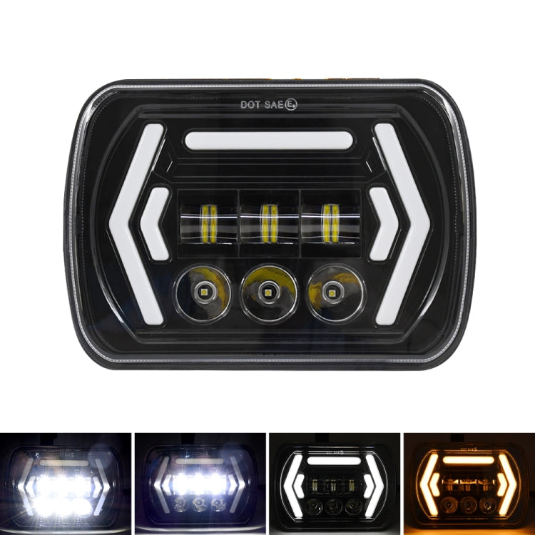 Car 7 inch Square DC9-30V  LED Headlight Modification Accessories for Jeep Wrangler ÎҵÄÉ̵ê