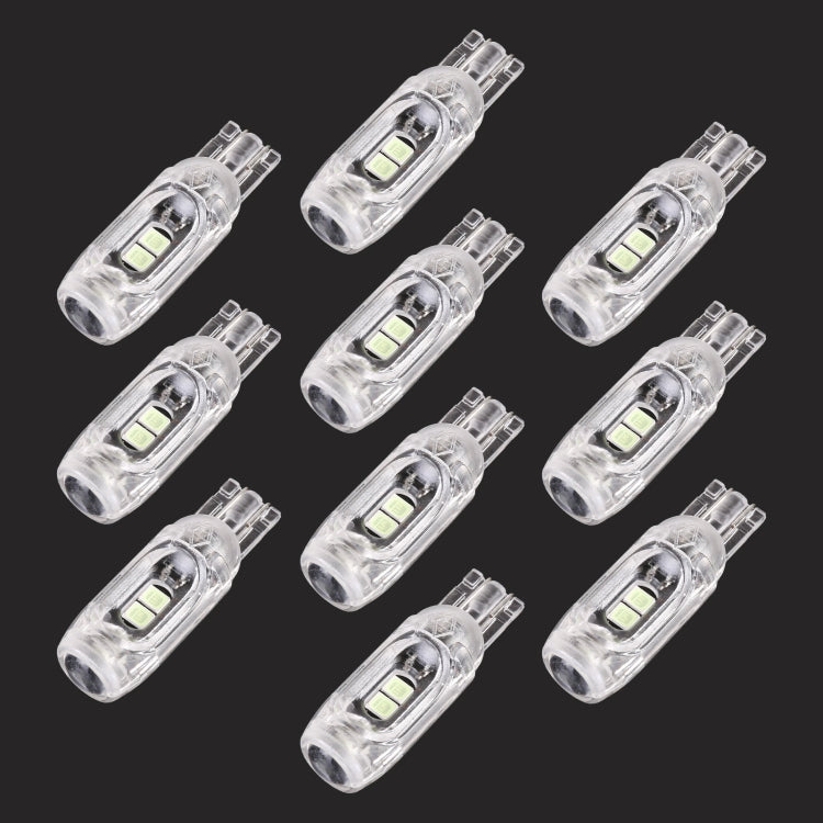 10 PCS T10 DC12V / 1W Car Clearance Light 5LEDs SMD-3030 Lamp Beads