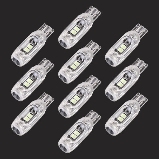 10 PCS T10 DC12V / 1W Car Clearance Light 5LEDs SMD-3030 Lamp Beads