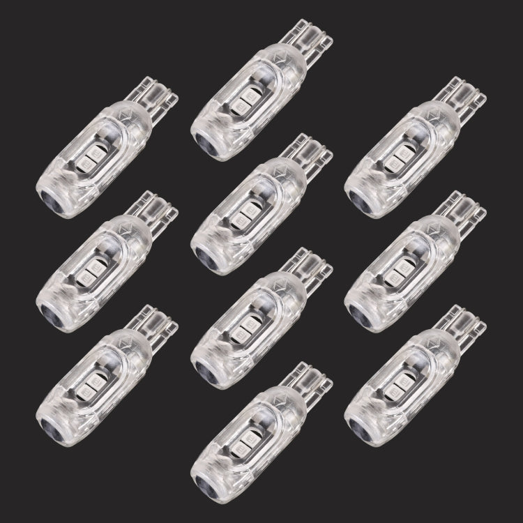 10 PCS T10 DC12V / 1W Car Clearance Light 5LEDs SMD-3030 Lamp Beads