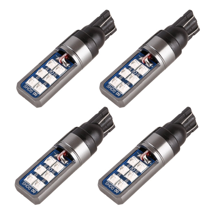 4 PCS T10 DC12V / 4W Car Clearance Light 12LEDs SMD-3030 Lamp Beads ÎҵÄÉ̵ê