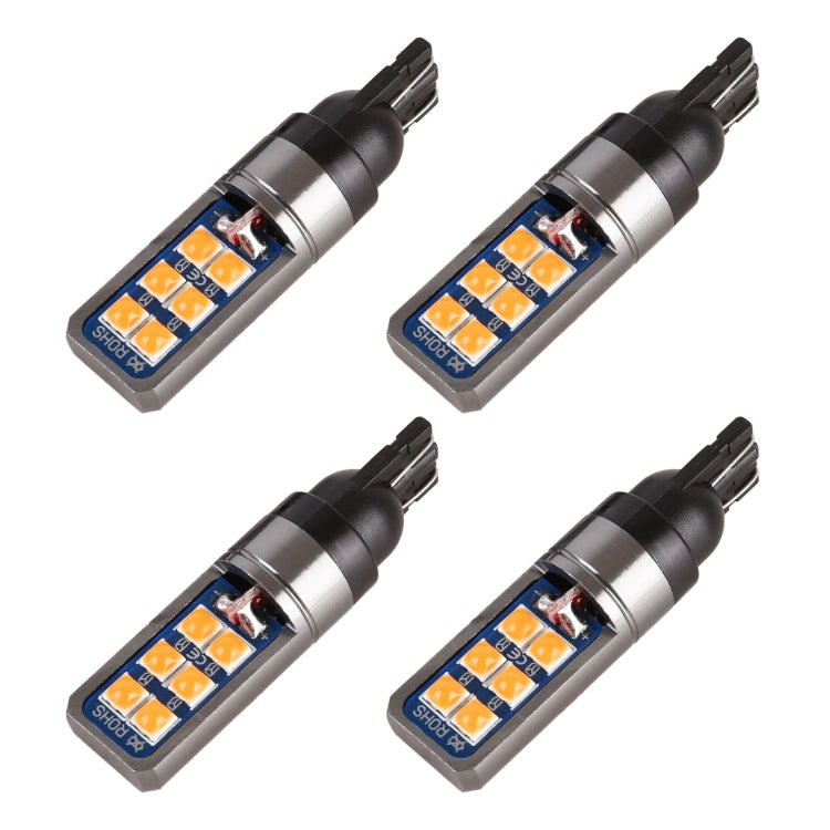 4 PCS T10 DC12V / 4W Car Clearance Light 12LEDs SMD-3030 Lamp Beads ÎҵÄÉ̵ê