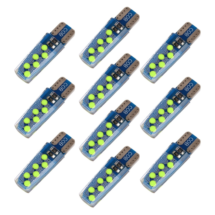 10 PCS T10 DC12V / 1.2W Car Clearance Light 12LEDs COB Lamp Beads