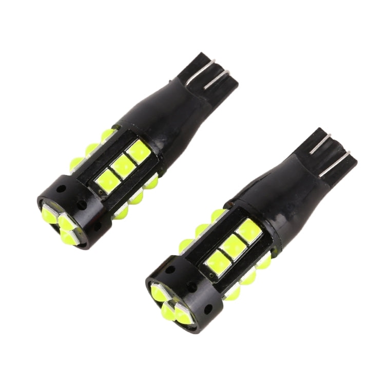 2 PCS T10 DC12V / 6.5W Car Clearance Light 15LEDs SMD-3030 Lamp Beads-Reluova