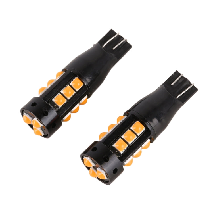 2 PCS T10 DC12V / 6.5W Car Clearance Light 15LEDs SMD-3030 Lamp Beads-Reluova