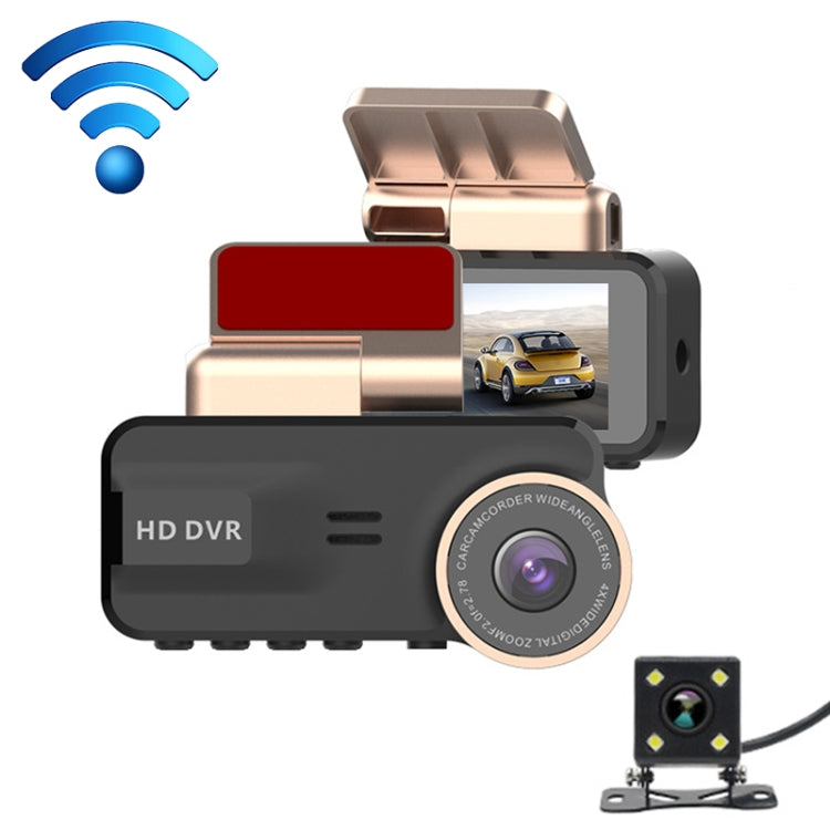 F22 3.16 inch 1080P HD Night Vision WiFi Connected Driving Recorder with Rear View Camera ÎҵÄÉ̵ê