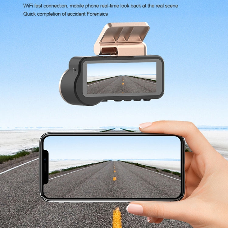 F22 3.16 inch 1080P HD Night Vision WiFi Connected Driving Recorder with Rear View Camera ÎҵÄÉ̵ê