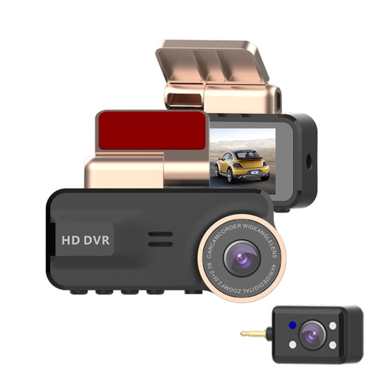 F22 3.16 inch 1080P HD Night Vision Driving Recorder, Standard Version with In-car View Camera ÎҵÄÉ̵ê