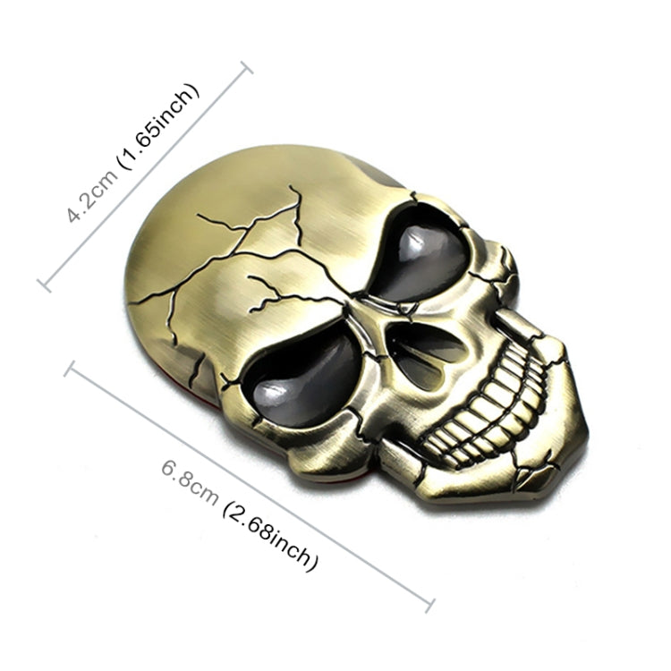 Three-dimensional Devil Skull Metal Car Sticker ÎҵÄÉ̵ê