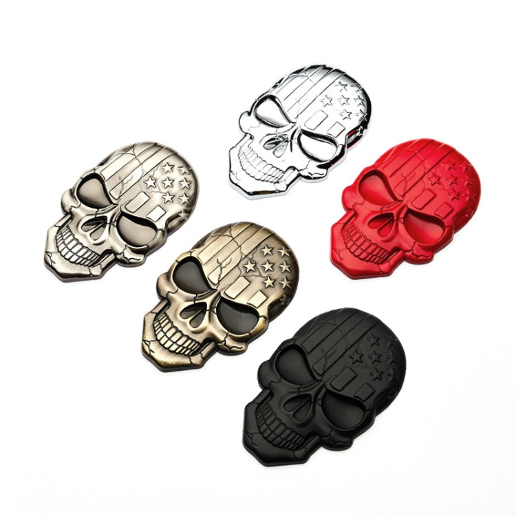 Three-dimensional Devil Skull Metal Plating Car Sticker ÎҵÄÉ̵ê