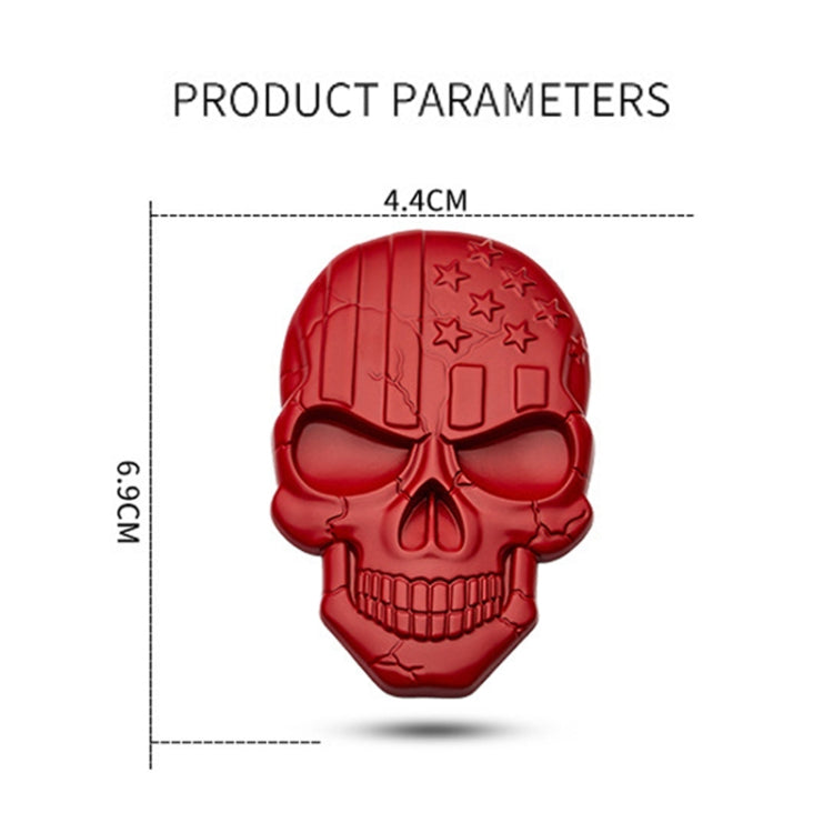 Three-dimensional Devil Skull Metal Plating Car Sticker ÎҵÄÉ̵ê