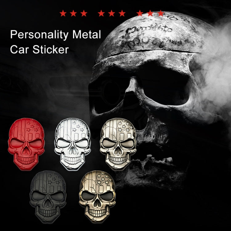 Three-dimensional Devil Skull Metal Plating Car Sticker ÎҵÄÉ̵ê