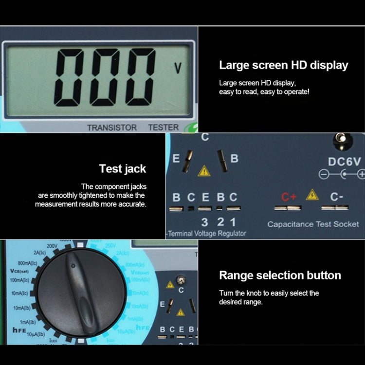 DUOYI DY294 Multifunction Digital Transistor AnalyzerTester ÎҵÄÉ̵ê