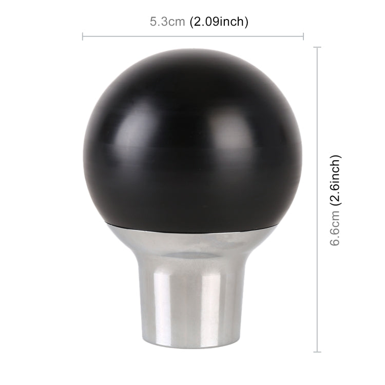 Universal Car Small Round Ball Resin + Carbon Fiber Metal Gear Shift Knob ÎҵÄÉ̵ê