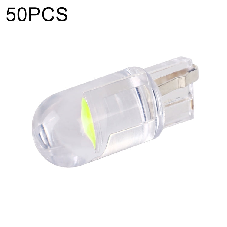 50 PCS T10 DC12V / 0.3W Car Clearance Light COB Lamp Beads ÎҵÄÉ̵ê