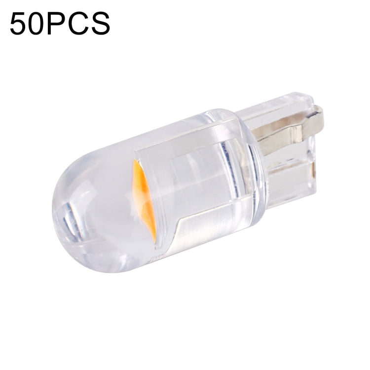 50 PCS T10 DC12V / 0.3W Car Clearance Light COB Lamp Beads ÎҵÄÉ̵ê