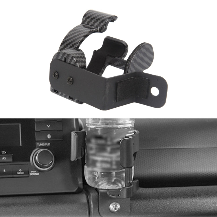 Car Multifunctional Carbon Fiber Water Cup Holder for Suzuki Jimny 2019-2020 ÎҵÄÉ̵ê