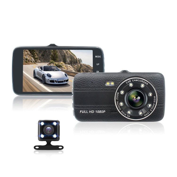 D910 4 inch 1080P HD Night Vision Dual Record Driving Recorder ÎҵÄÉ̵ê