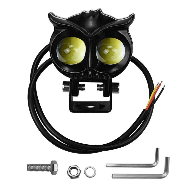 CS-1584A1 External Waterproof Double Lamp Bead LED Headlight Owl Bracket Type ÎҵÄÉ̵ê