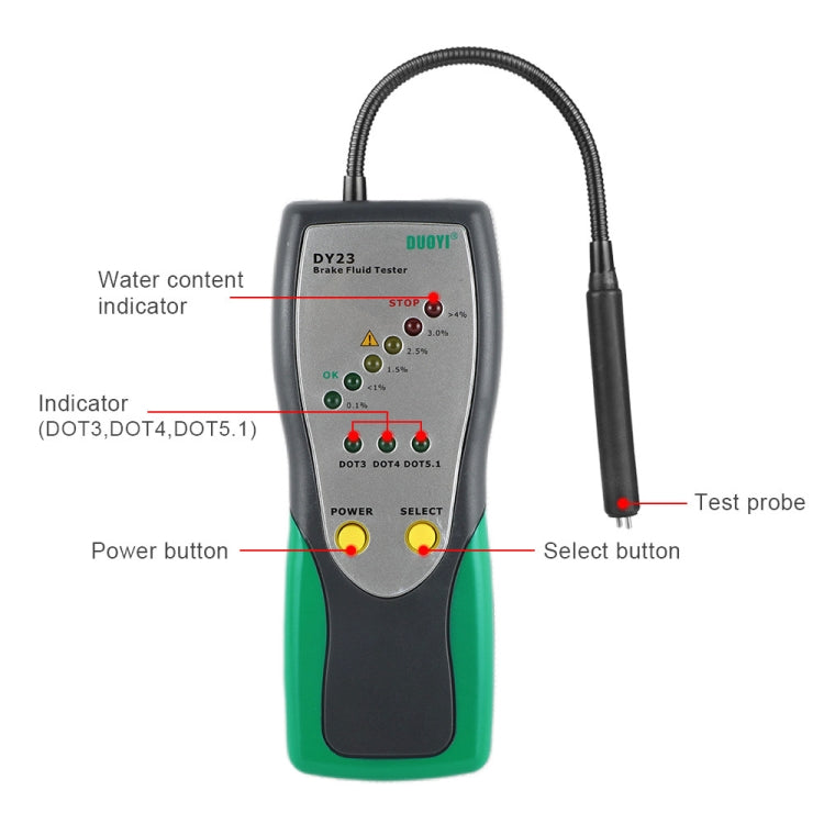 DUOYI DY23 Car Brake Fluid Test Pen ÎҵÄÉ̵ê