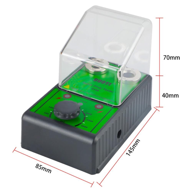 DUOYI DY28 Car Double Hole Spark Plug Tester, US Plug ÎҵÄÉ̵ê