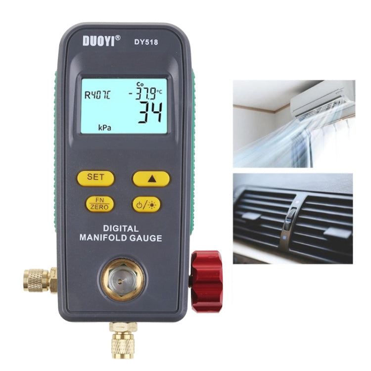 DUOYI DY518 Car Air Conditioning Repair Electronic Refrigerant Meter Air Conditioning Fluoride Meter ÎҵÄÉ̵ê