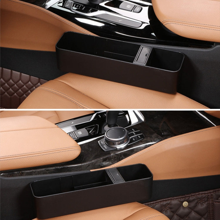 1 Pair Car Multi-functional Seat Crevice USB Storage Box, Economy Type