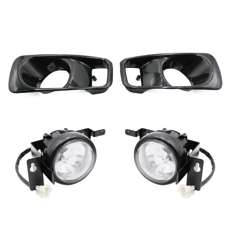 1 Pair Car Modified Front Fog Light for Honda Civic 1999-2000