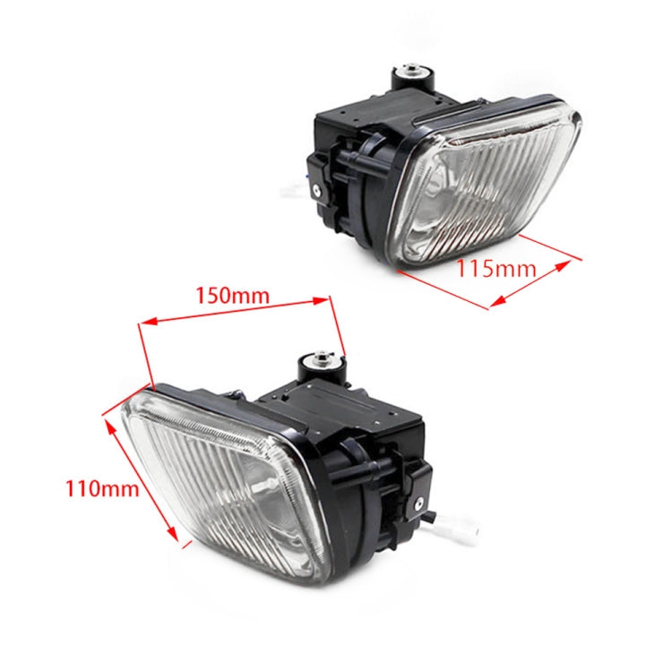 1 Pair Car Modified Front Fog Light for Honda Civic 1996-1998