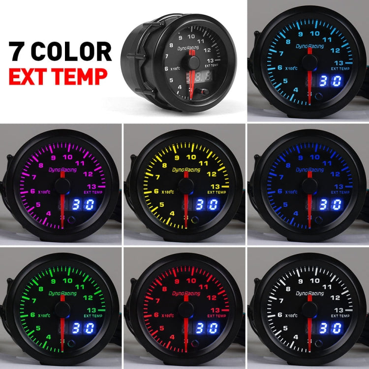 Car Universal 52mm Digital Display LED LCD Colorful Exhaust Temperature Gauge ÎҵÄÉ̵ê