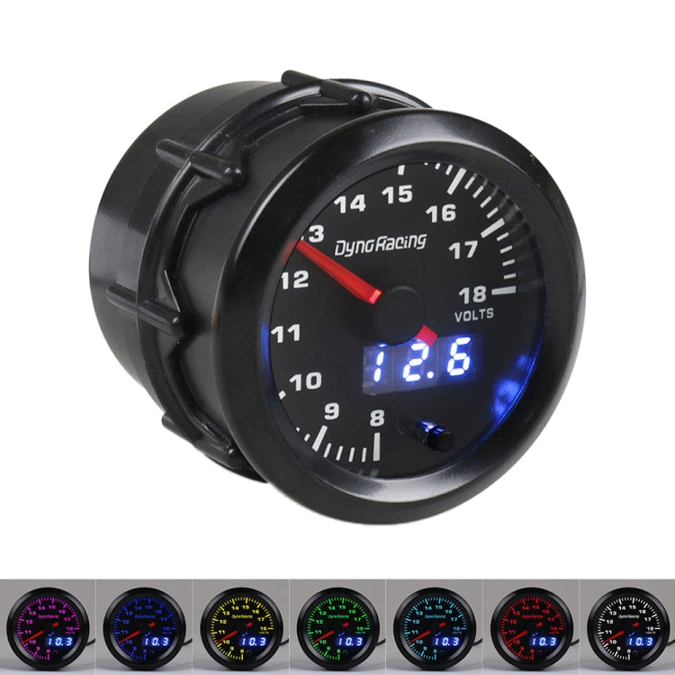 52mm Car Modified Colorful Voltmeter ÎҵÄÉ̵ê