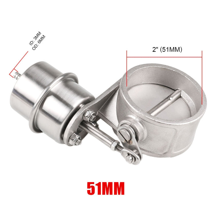 51mm Car Modification Vacuum Exhaust Pipe