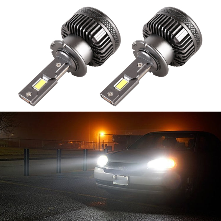 1 Pair D Series D2S Car HID Ballast to LED Headlight DC12V / 35W / 6000K / 5000LM