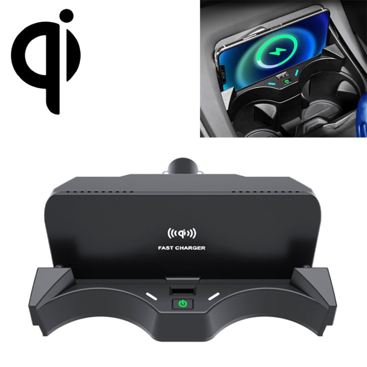 HFC-1012 Car Qi Standard Wireless Charger 10W Quick Charging for BMW X1 2016-2019, Left Driving ÎҵÄÉ̵ê