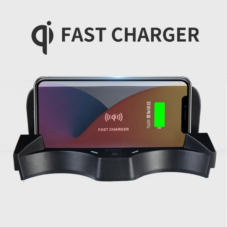 HFC-1014 Car Qi Standard Wireless Charger 10W Quick Charging for BMW X1 2020-2022, Left Driving with USB Interface ÎҵÄÉ̵ê