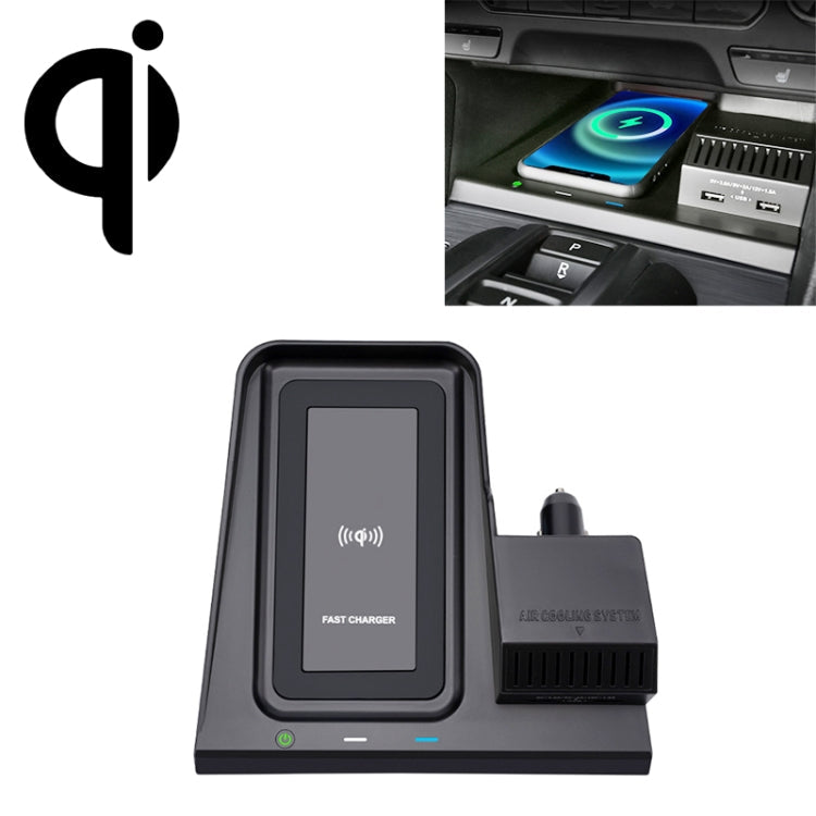 HFC-1002 Car Qi Standard Wireless Charger 10W Quick Charging for Honda Avancier / URV 2017-2020, Left Driving ÎҵÄÉ̵ê