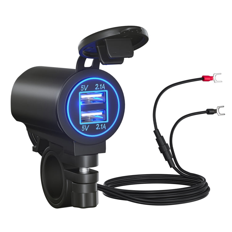 ZH-526I1 Car / Motorcycle 4.2A Dual USB Port Car Charger ÎҵÄÉ̵ê