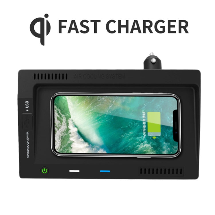 HFC-1031 Car Qi Standard Wireless Charger 10W Quick Charging for Volkswagen Teramont 2018-2020, Left Driving ÎҵÄÉ̵ê