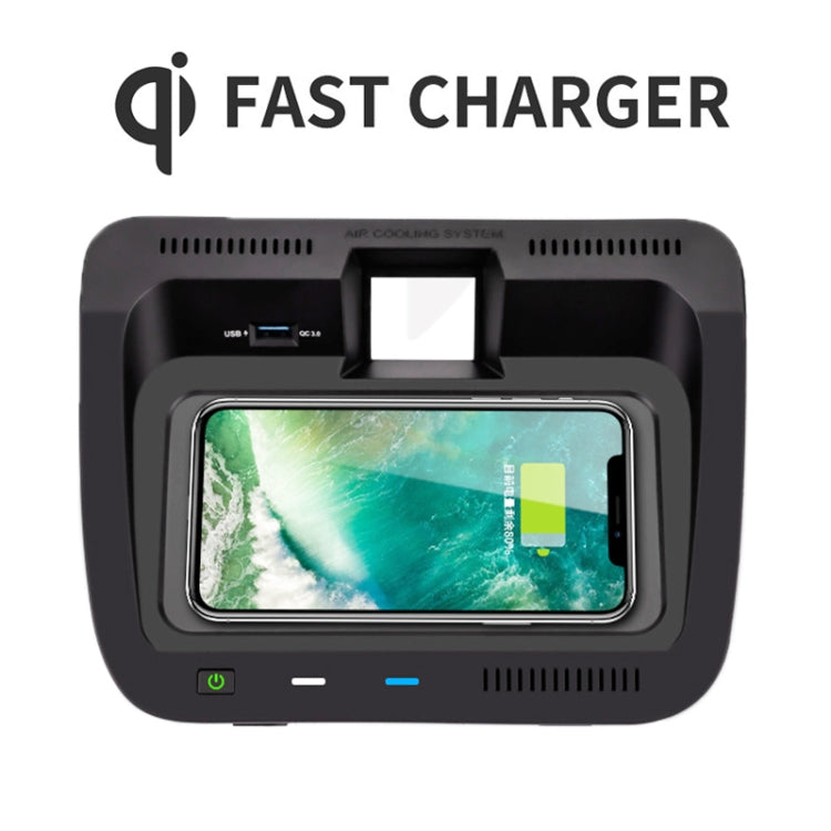 HFC-1062 Car Qi Standard Wireless Charger 10W Quick Charging for Toyota RAV4 2020-2021, Left Driving ÎҵÄÉ̵ê