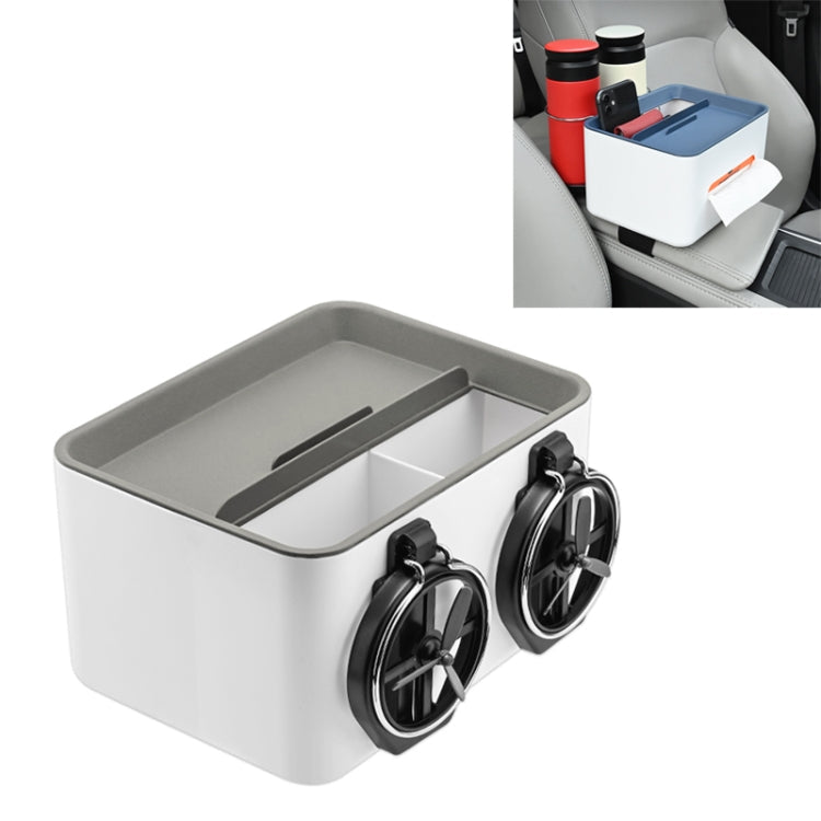 Car Multifunctional Storage Box Water Cup Holder