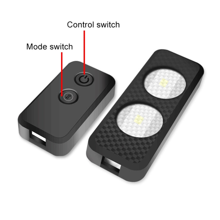 A17 Car Colorful Voice-activated RGB Foot LED Atmosphere Light, Single Light Star Version ÎҵÄÉ̵ê