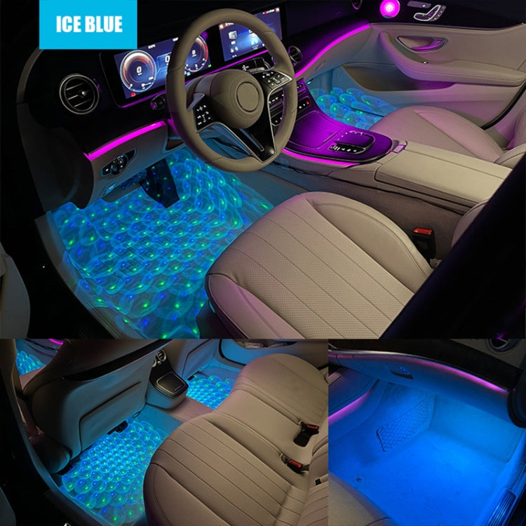 A17 Car Colorful Voice-activated RGB Foot LED Atmosphere Light, Single Light Star Version ÎҵÄÉ̵ê