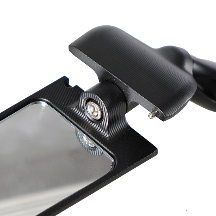 1 Pair Motorcycle Modified Wind Wing Adjustable Rotating Rearview Mirror