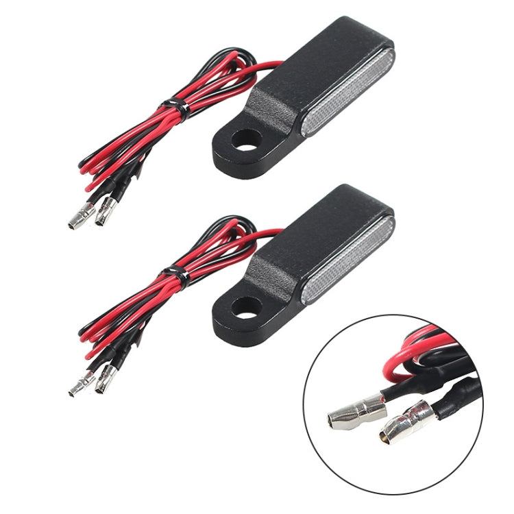 1 Pair Motorcycle Flashing Handlebar LED Turn Signal Light