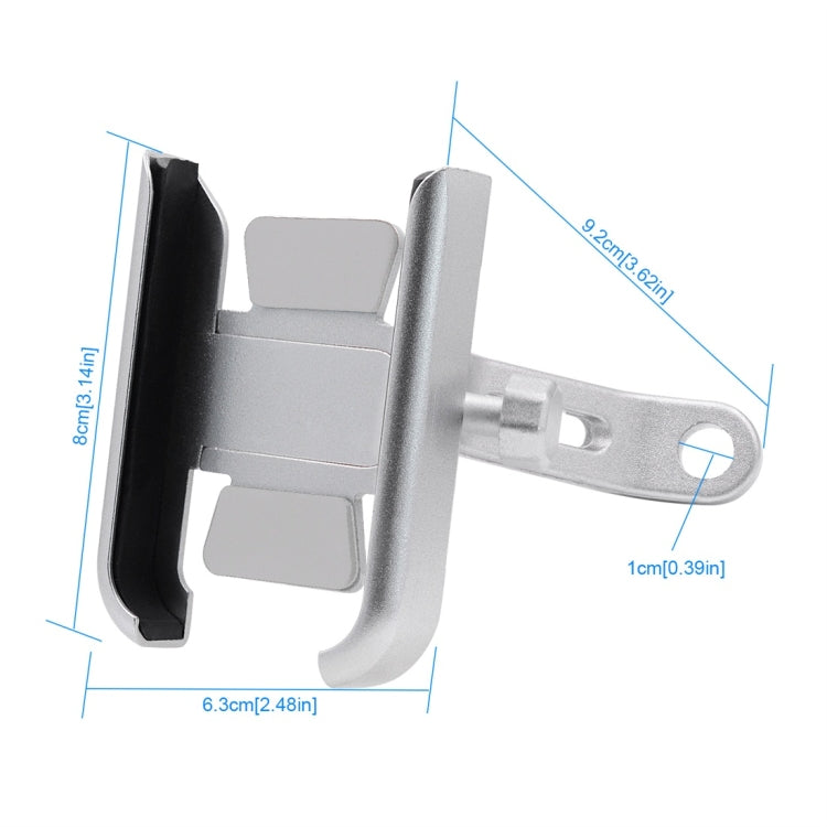 Motorcycle Rotatable Aluminium Alloy Mobile Phone Holder Bracket, Rearview Mirror Version ÎҵÄÉ̵ê