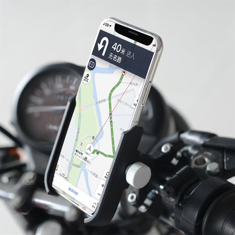 Motorcycle Aluminium Alloy Pressure Casting Mobile Phone Holder Bracket, Handlebar Version ÎҵÄÉ̵ê