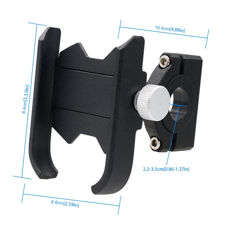 Motorcycle Aluminium Alloy Pressure Casting Mobile Phone Holder Bracket, Handlebar Version ÎҵÄÉ̵ê